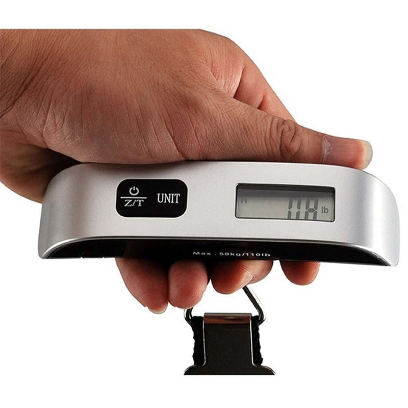 ⚖️ Balance à Bagages Portable Électronique – Jusqu’à 50 kg – Écran LCD Rétroéclairé