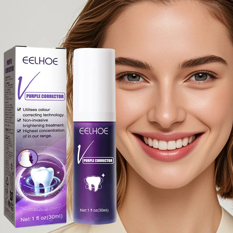 💜 Correcteur blanchissant anti-teint Jaune – Éclat Instantané des Dents 30ml