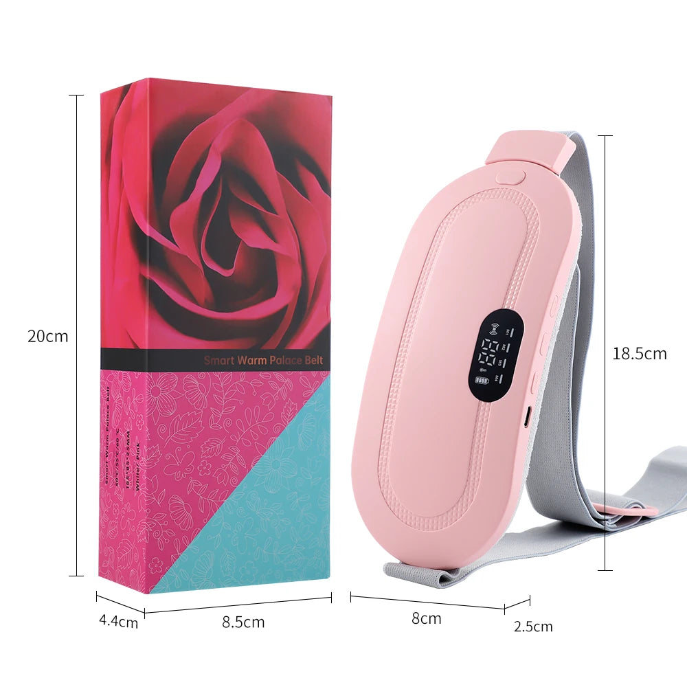 Ceinture Chauffante Menstruelle – Massage Vibrations & Chaleur