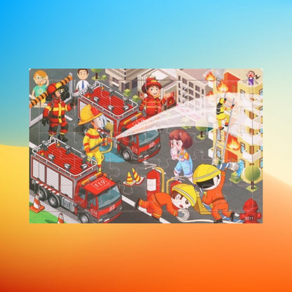 Puzzles Colorés 30 Pièces – Jeu Éducatif