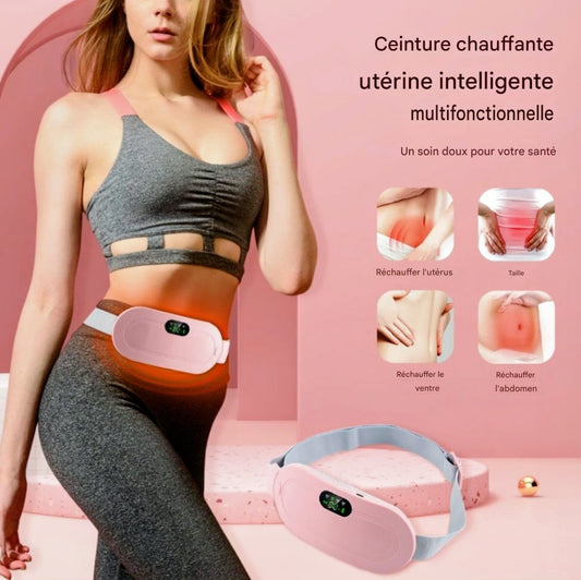 Ceinture Chauffante Menstruelle – Massage Vibrations & Chaleur
