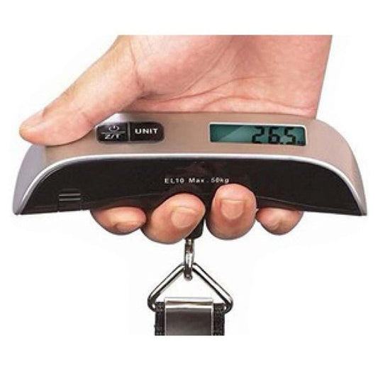 ⚖️ Balance à Bagages Portable Électronique – Jusqu’à 50 kg – Écran LCD Rétroéclairé