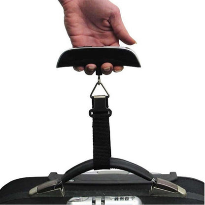 ⚖️ Balance à Bagages Portable Électronique – Jusqu’à 50 kg – Écran LCD Rétroéclairé