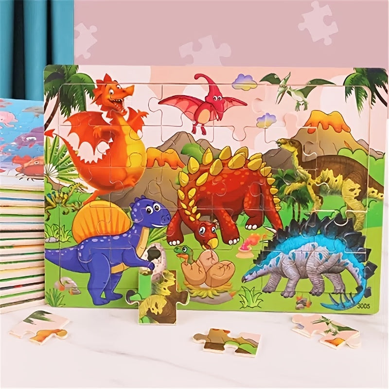 Puzzles Colorés 30 Pièces – Jeu Éducatif