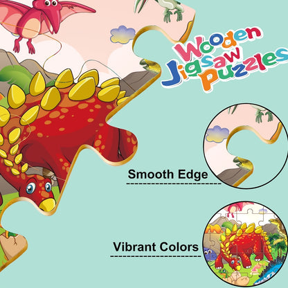 Puzzles Colorés 30 Pièces – Jeu Éducatif