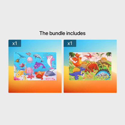 Puzzles Colorés 30 Pièces – Jeu Éducatif