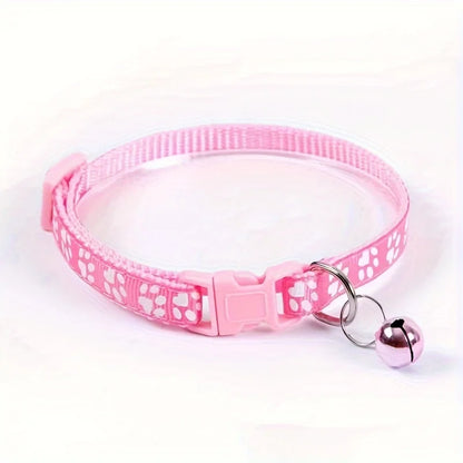 🐾 Collier Tendance pour Chat – Coloré, Réglable & avec Clochette