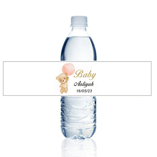 30 étiquettes personnalisées pour bouteilles – Anniversaire, Mariage, Baptême, Événements – Waterproof
