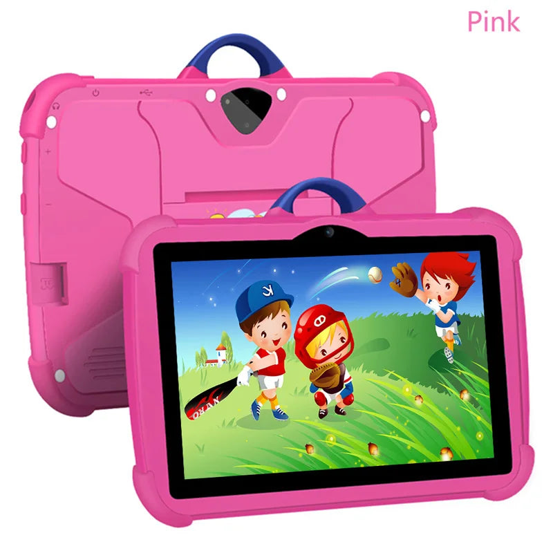 Tablette Éducative Enfant 7'' – Android, 64 Go, Étui Résistant, Jeux & Apprentissage Ludique – Idée Cadeau Parfaite !"
