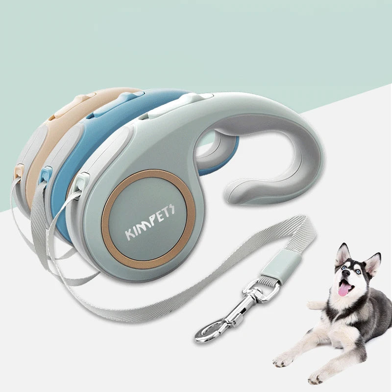 Laisse rétractable en nylon 3/5 m pour chiens & chats