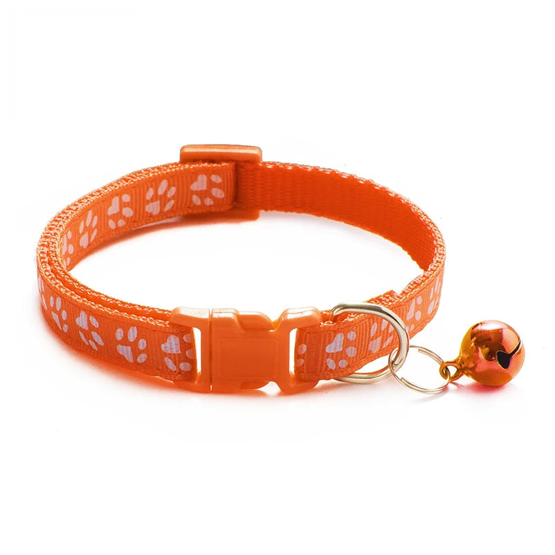 🐾 Collier Tendance pour Chat – Coloré, Réglable & avec Clochette