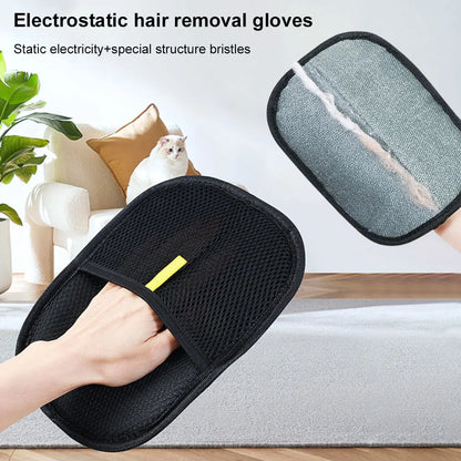 Gant pour enlever les poils d'animaux, gants pour enlever les poils d'animaux, brosse pour démêlage, pour chats et chiens