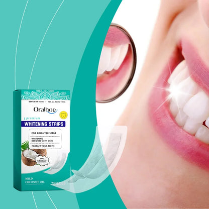 🦷 Bandelettes blanchissantes pour des dents blanches