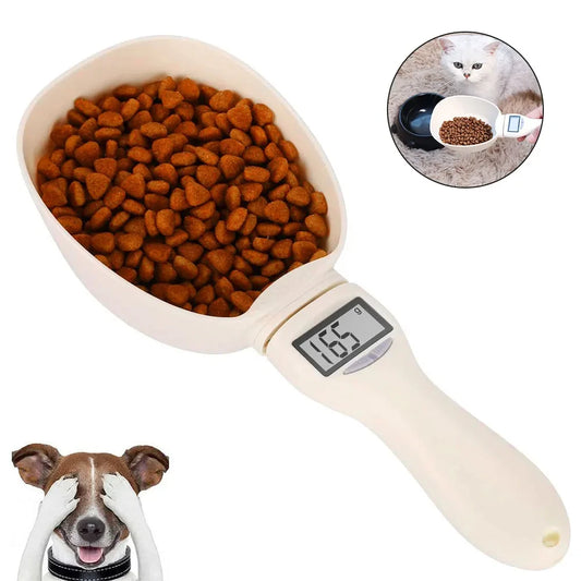 Cuillère balance électronique 4 en 1 – Mesure g, ml, cup, oz – Idéal cuisine & croquettes animaux