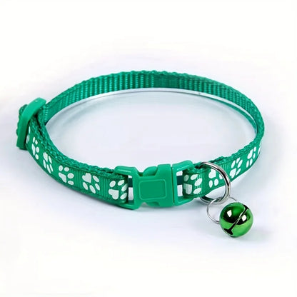 🐾 Collier Tendance pour Chat – Coloré, Réglable & avec Clochette