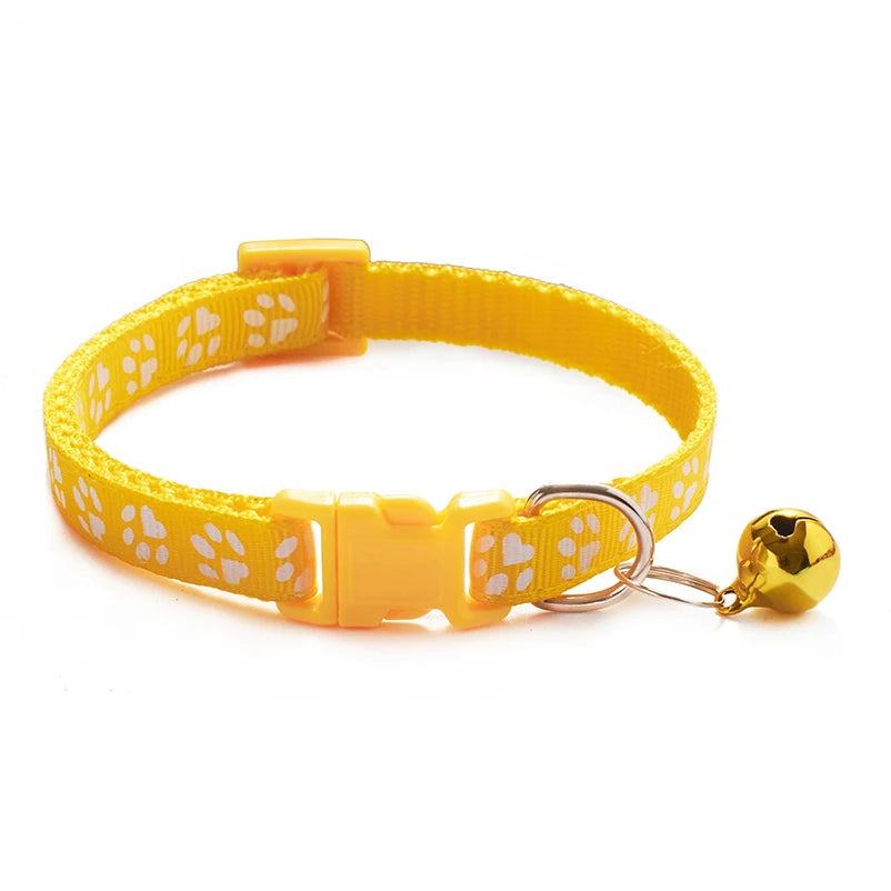 🐾 Collier Tendance pour Chat – Coloré, Réglable & avec Clochette
