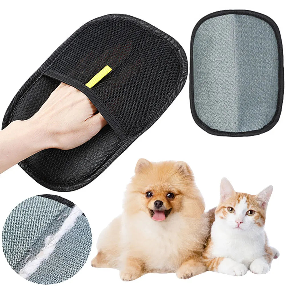 Gant pour enlever les poils d'animaux, gants pour enlever les poils d'animaux, brosse pour démêlage, pour chats et chiens