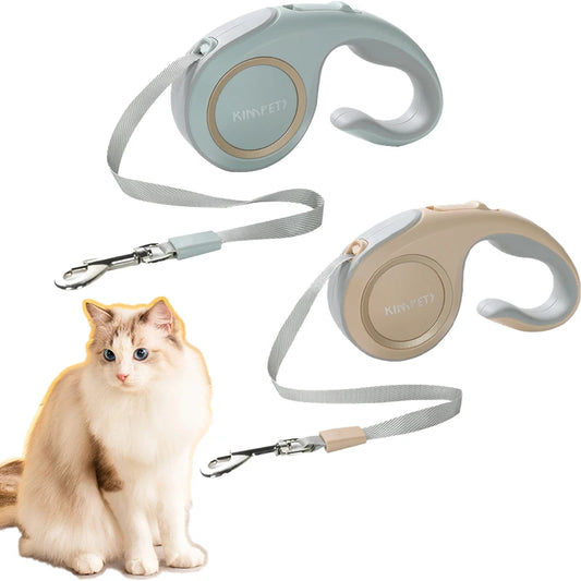 Laisse rétractable en nylon 3/5 m pour chiens & chats
