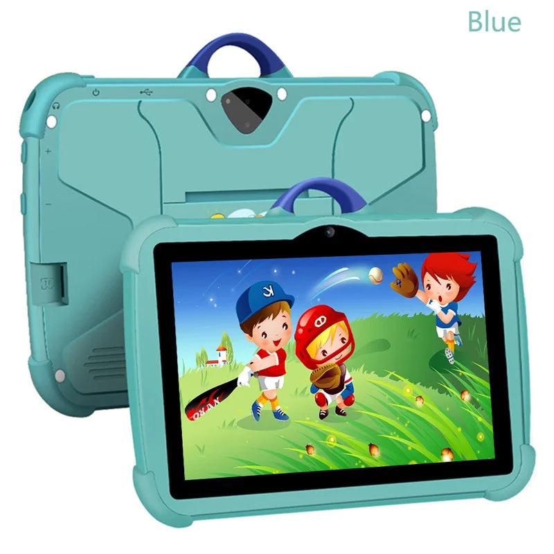 Tablette Éducative Enfant 7'' – Android, 64 Go, Étui Résistant, Jeux & Apprentissage Ludique – Idée Cadeau Parfaite !"