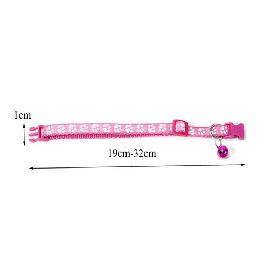 🐾 Collier Tendance pour Chat – Coloré, Réglable & avec Clochette
