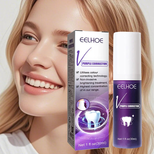 💜 Correcteur blanchissant anti-teint Jaune – Éclat Instantané des Dents 30ml
