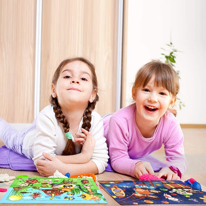 Puzzles Colorés 30 Pièces – Jeu Éducatif