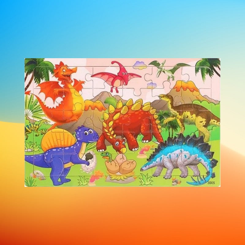 Puzzles Colorés 30 Pièces – Jeu Éducatif
