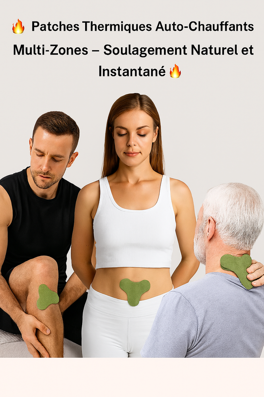 🔥 Patchs Auto-Chauffants Multi-Zones – Soulagement Instantané & Naturel 🔥