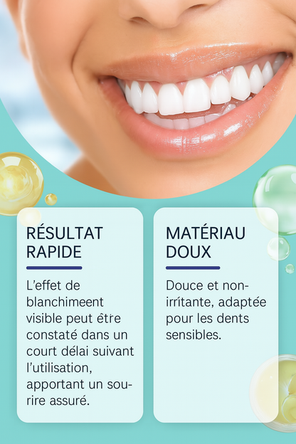 🦷 Bandelettes blanchissantes pour des dents blanches
