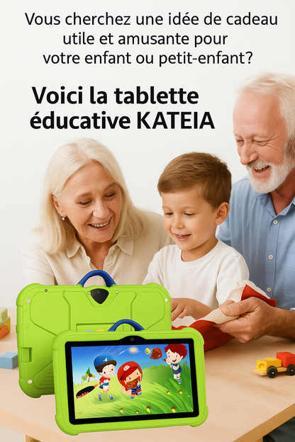 Tablette Éducative Enfant 7'' – Android, 64 Go, Étui Résistant, Jeux & Apprentissage Ludique – Idée Cadeau Parfaite !"
