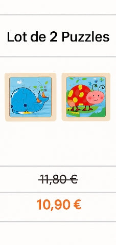 👉 Puzzle Éducatif en Bois pour Enfants (Animaux & Véhicules)  Jouet Montessori 3D dès 3 ans
